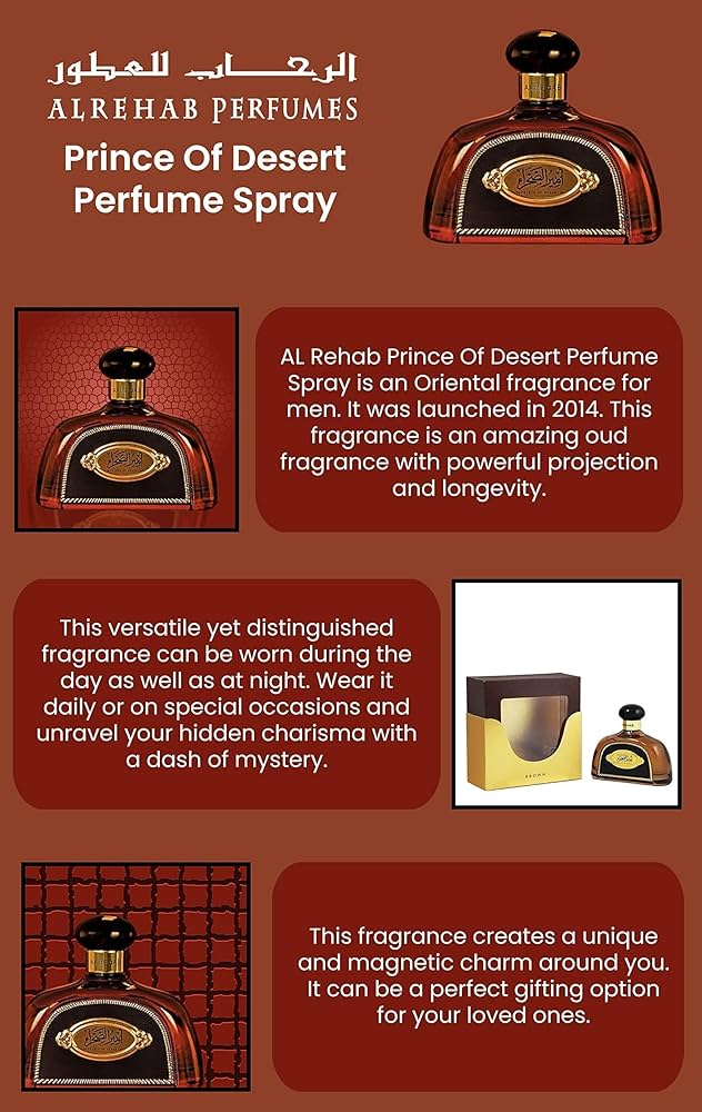 Prince Of Desert For Men 100ml - Eau de Parfum